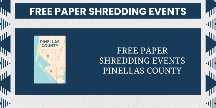 free paper shredding events pinellas county