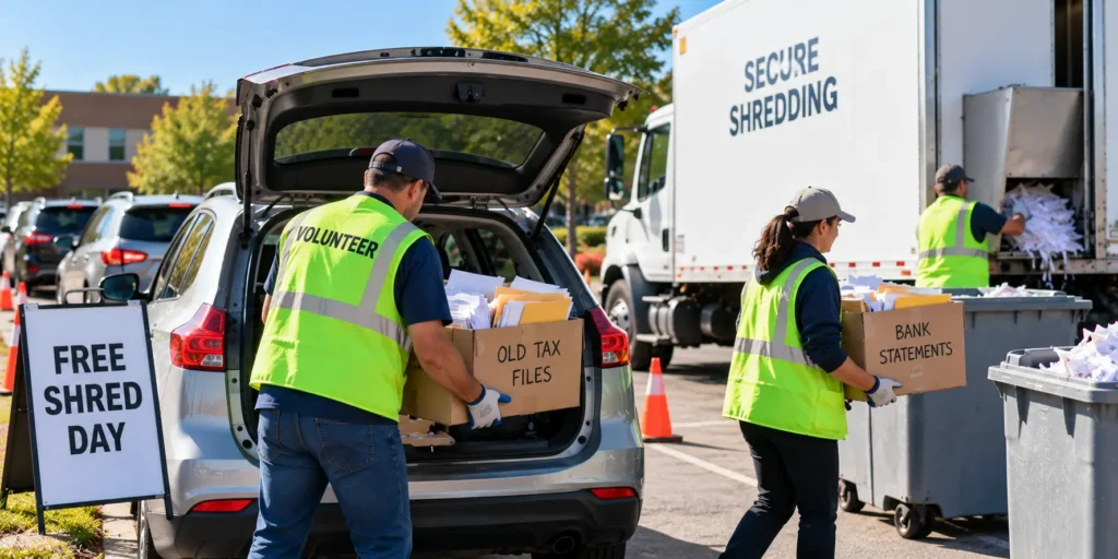 Community Shred Day in Action